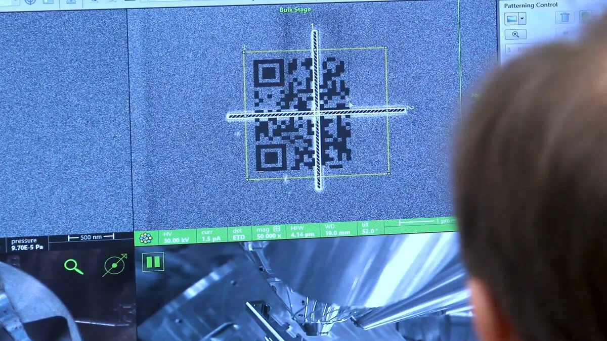 Stworzyli najmniejszy kod QR na świecie. Jest mniejszy niż bakteria