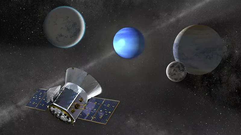 NASA: następca Keplera odnalazł już trzecią planetę niedaleko Ziemi