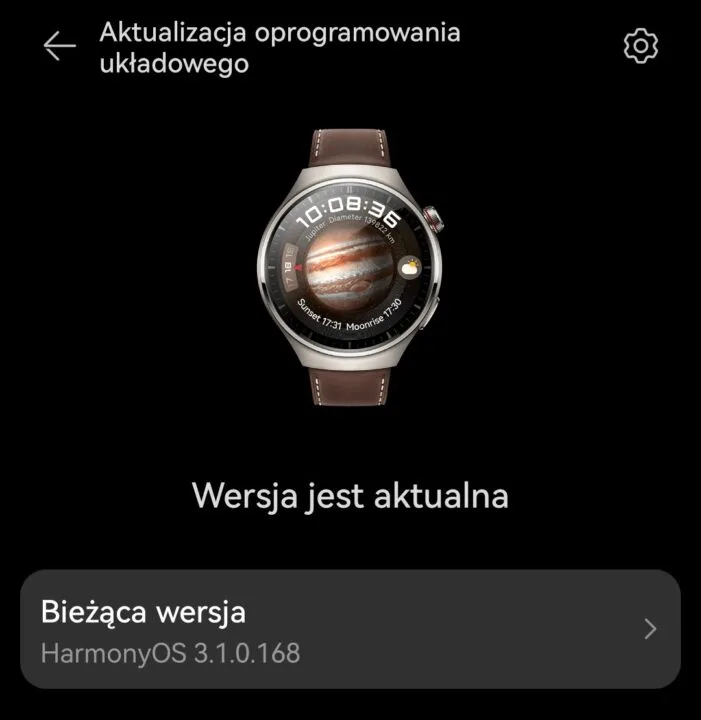 Aktualizacja Huawei Watch 4 Pro HarmonyOS 3.1