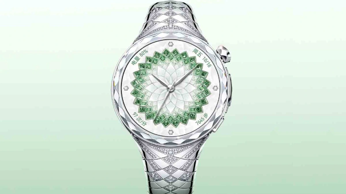 Ociekający diamentami nowy Huawei Watch Ultimate Design nadchodzi. Zrujnuje niejeden portfel