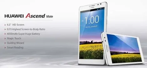 Huawei Ascend Mate: prezentacja 6.1-calowego smartfona