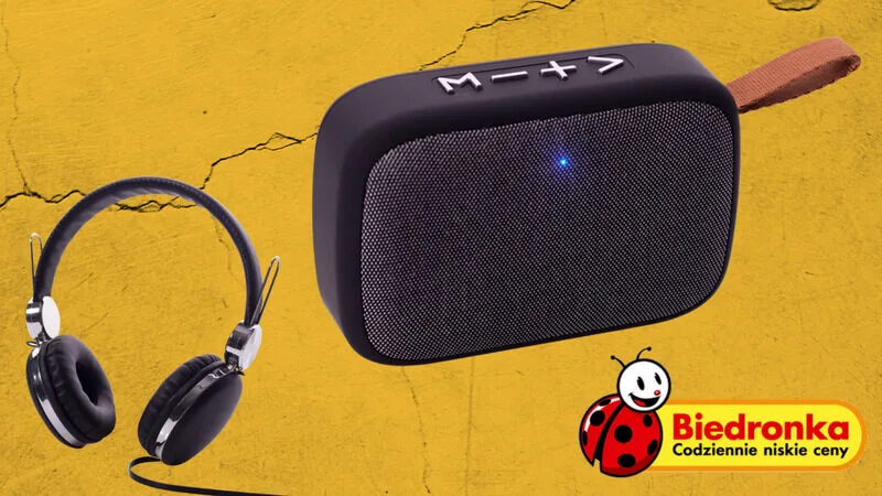 Głośnik bezprzewodowy Hykker New Retro za 34,99 zł od dziś w Biedronce