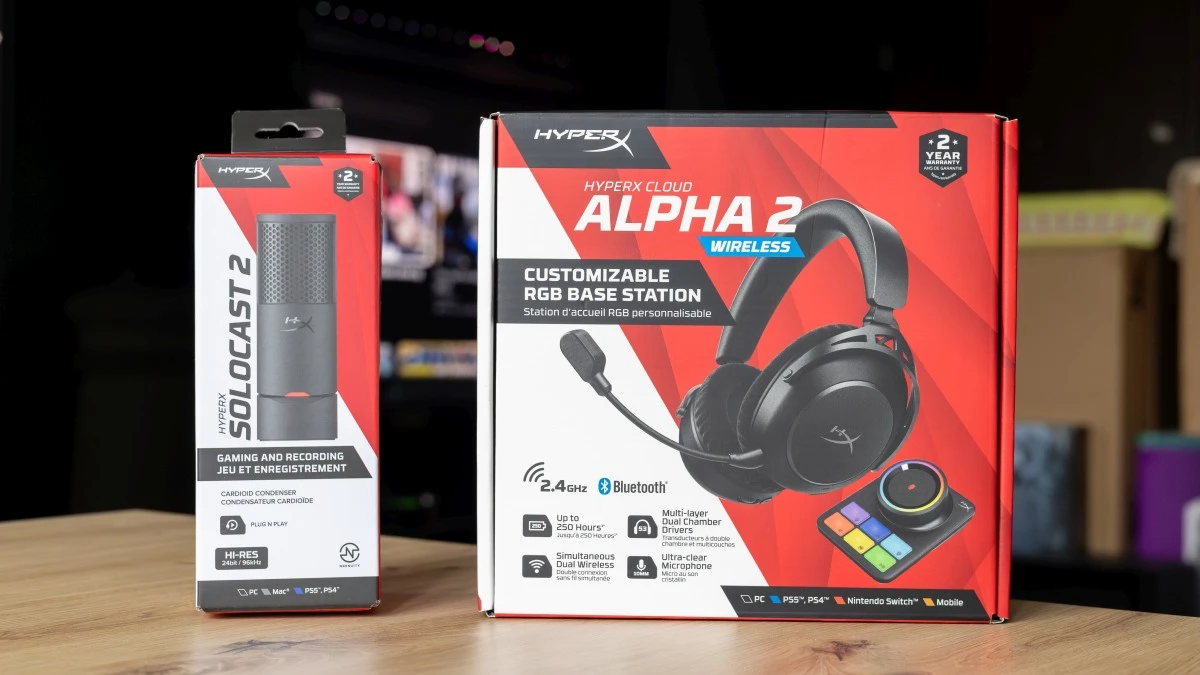 Nowości HyperX: Cloud Alpha 2 Wireless i SoloCast 2 to duet dla graczy, na który warto było czekać