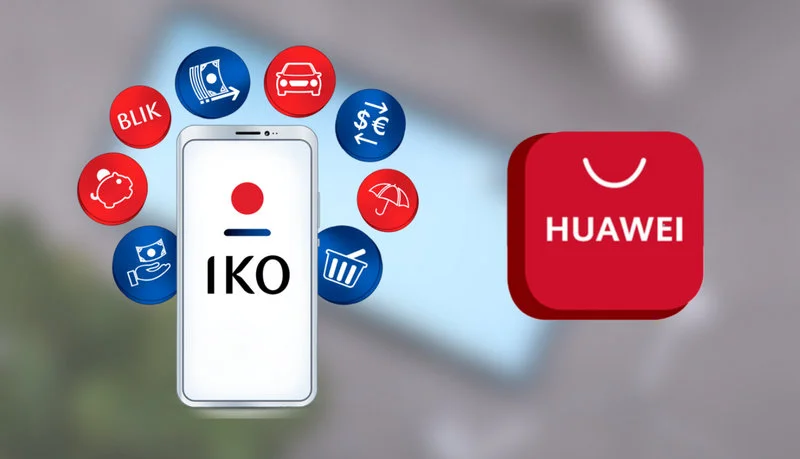 Huawei nie odpuszcza. Aplikacja bankowa PKO BP trafia do AppGallery