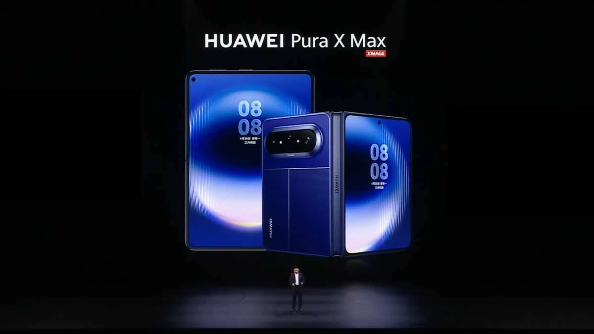 Premiera pierwszego na rynku „szerokiego folda” – Huawei Pura X Max