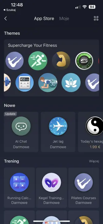 Sklep z aplikacjami Amazfit