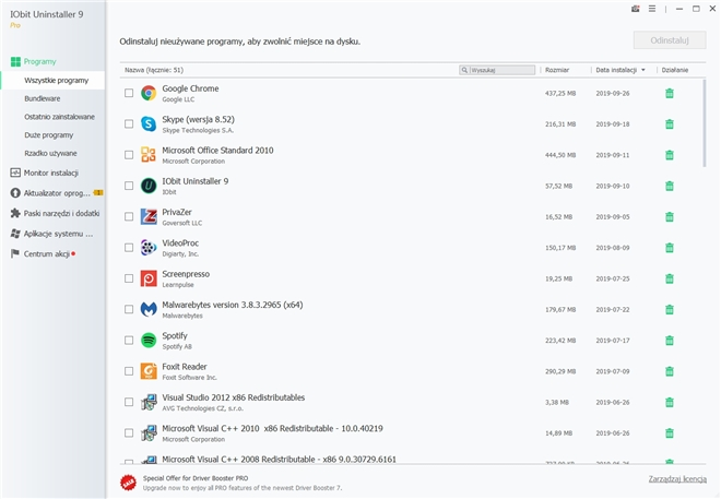 Rozdajemy IObit Uninstaller 9 Pro za darmo!