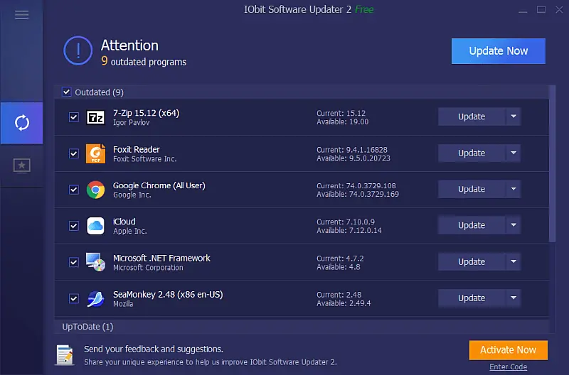 IObit Software Updater 2 – automatyczne aktualizacje oprogramowania w jeszcze lepszym wydaniu