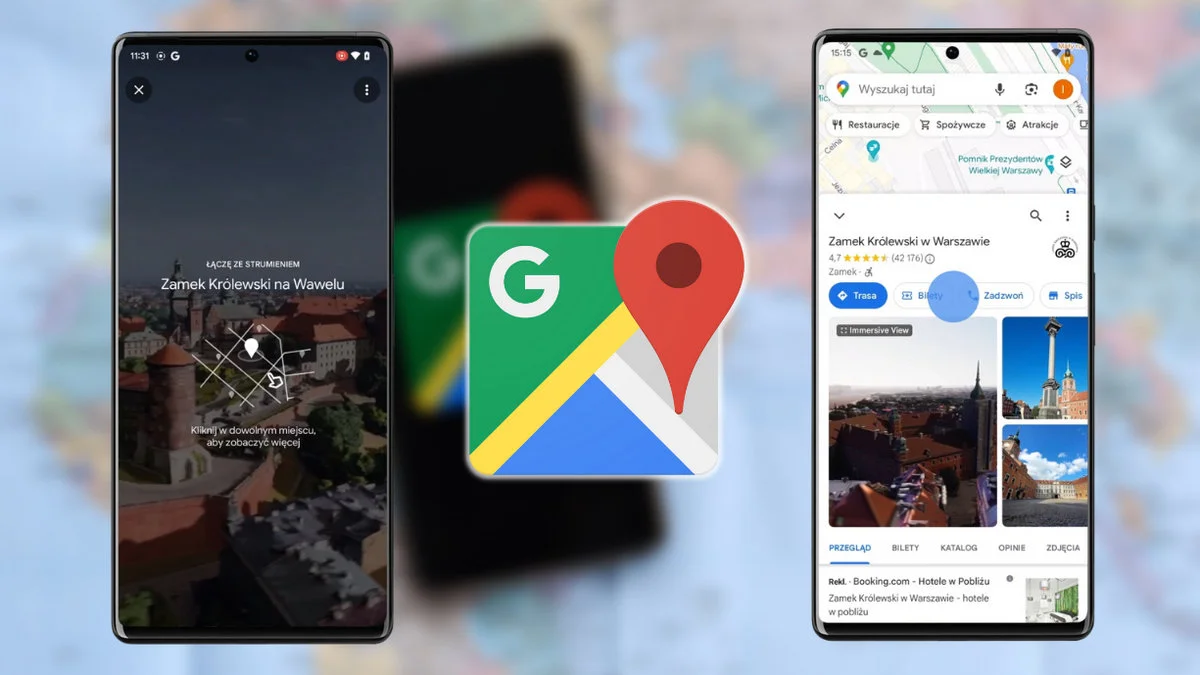 Świetna nowość w Mapach Google. Immersive View również w Polsce