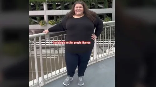 Influencerka plus size Jaelynn Chaney t