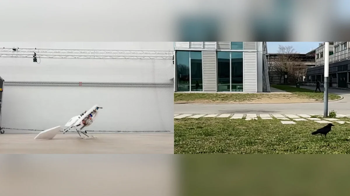 Ten dron skacze, biega i fruwa jak ptak (wideo)