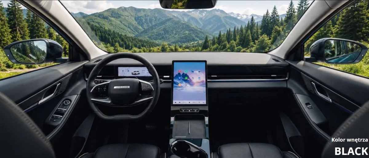 Jaecoo 5 Hybrid wnętrze
