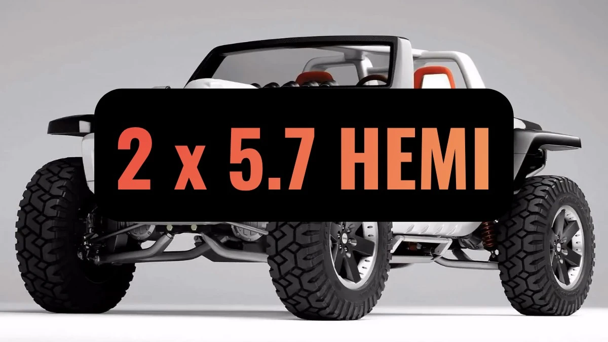 Jeep Hurricane był zbyt szalony jak na swoje czasy. To auto miało dwa silniki 5.7 V8