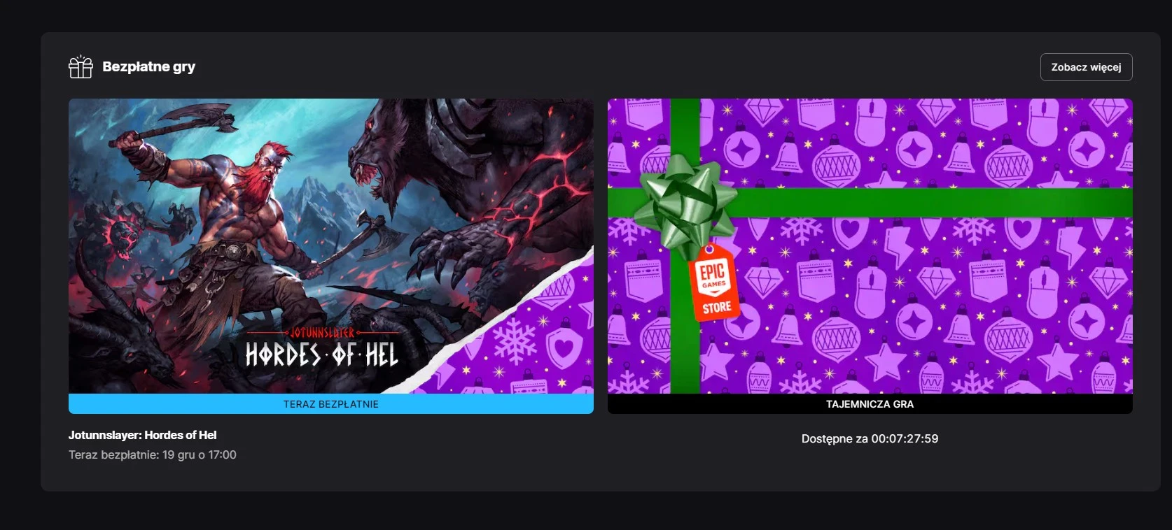 Gra jak Diablo za 0 złotych. Darmowa gra na święta od Epic Games