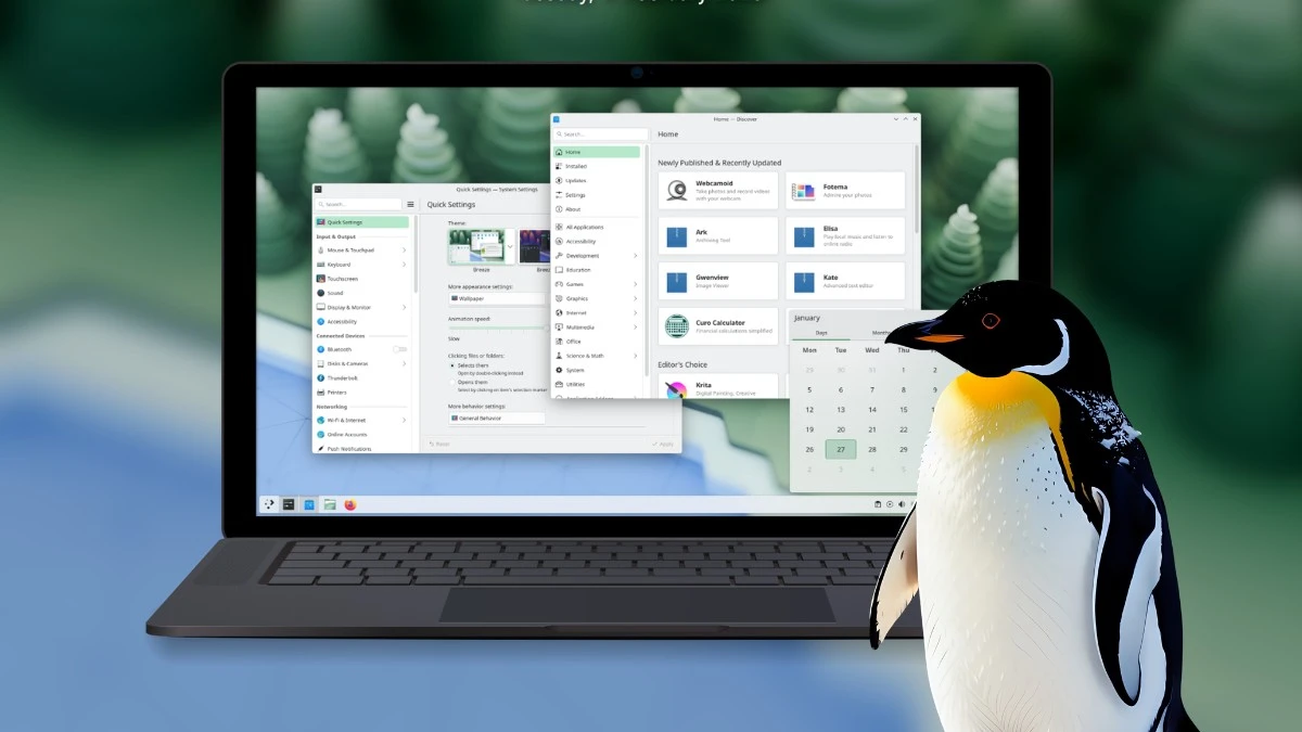 KDE Plasma 6.6 już jest. Nowy wygląd i animacje zawstydzają Windows 11