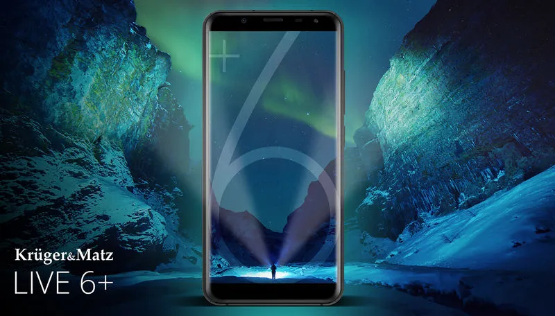 Nowy smartfon LIVE 6+ od Kruger&Matz z ekranem 18:9 i mocną baterią