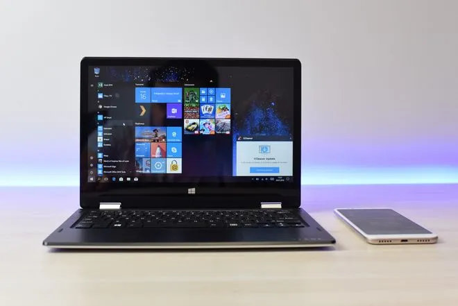 KIANO Elegance 11.6 360 – test taniego notebooka 2w1 z dotykowym ekranem