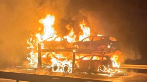 Kierowca ciężarówki z Polski pożar w tunelu w niemczech