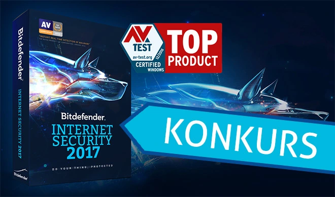 Konkurs! Wygraj Bitdefender Internet Security 2017