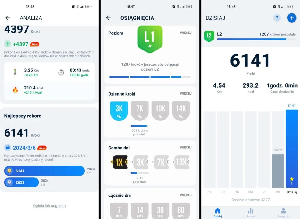 Krokomierz - Licznik Kroków