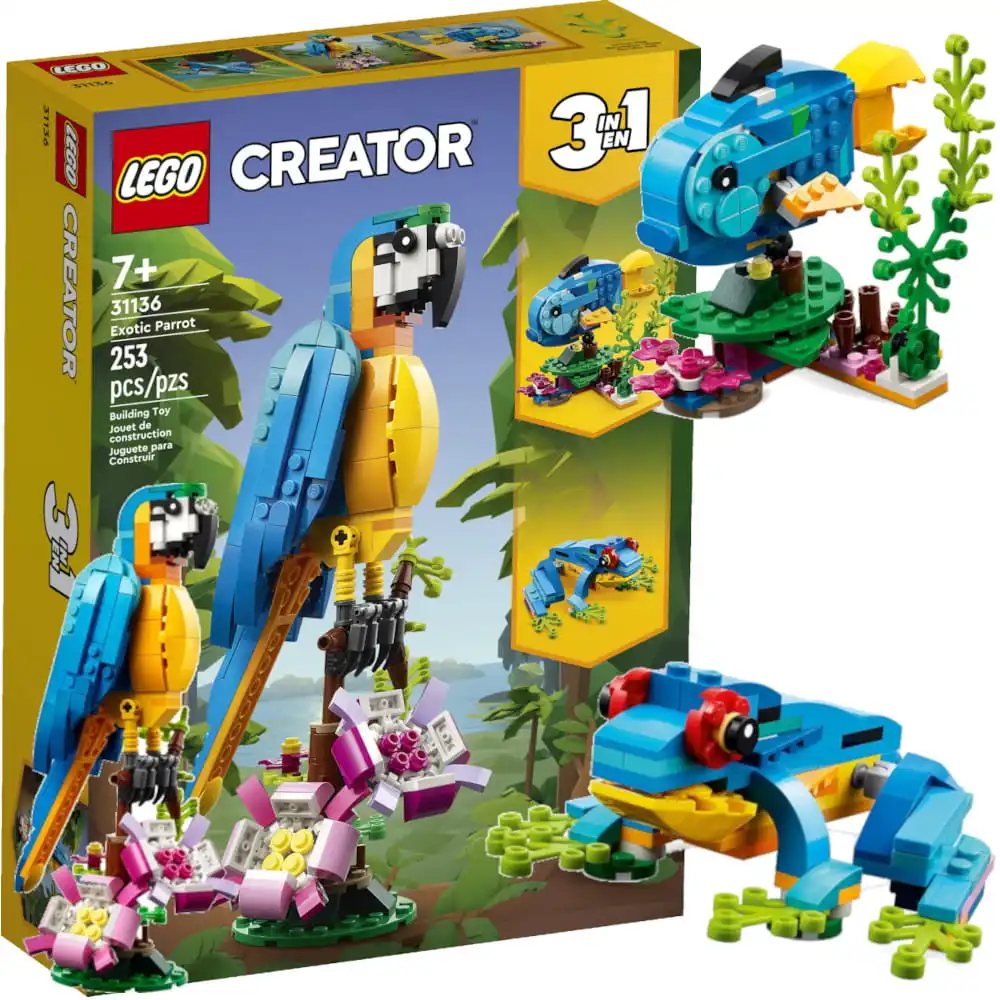 LEGO Creator 31136 (Egzotyczna papuga) Allegro Black Weeks 2023