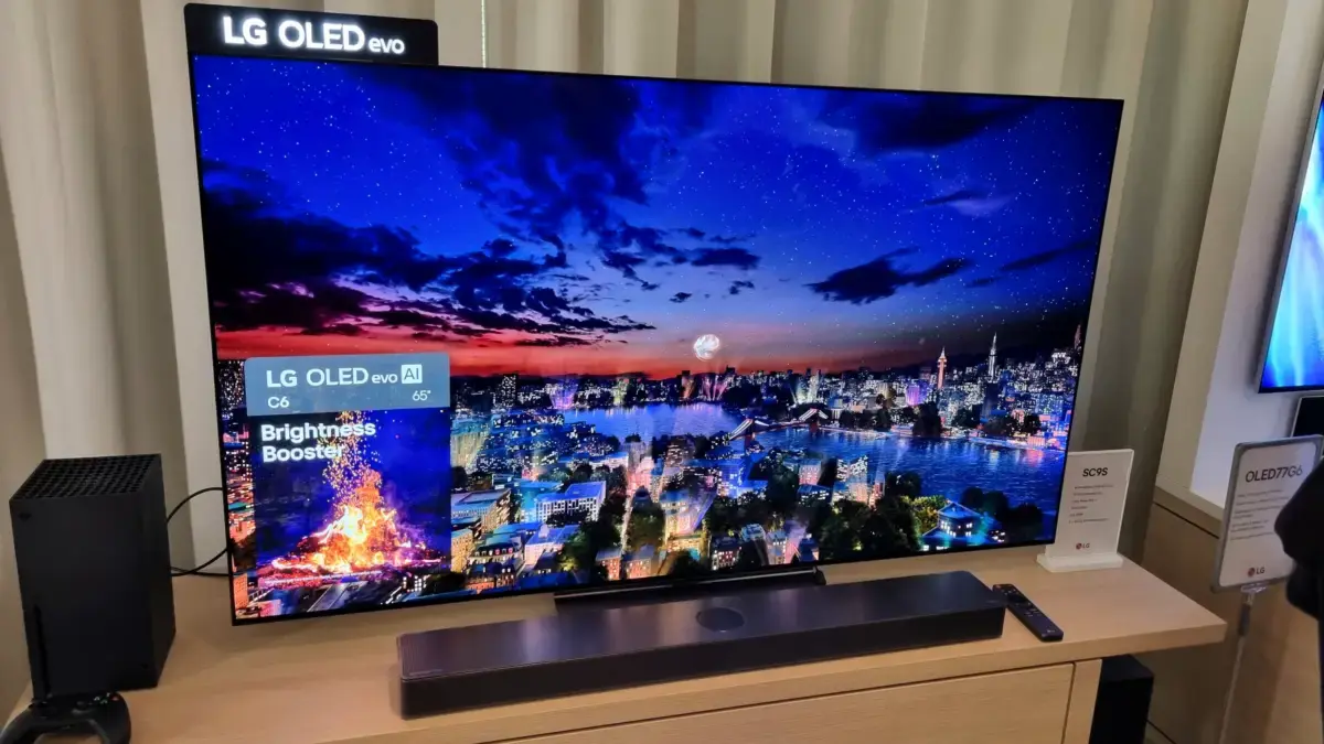 LG OLED Wallpaper W6