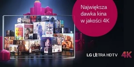 Dostęp do największej w Polsce biblioteki filmów 4K w promocji LG i Filmbox Live