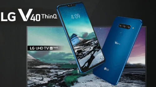 LG V40 ThinQ debiutuje w Polsce – telewizor do smartfona w prezencie