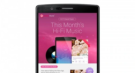 LG stworzy własną aplikację muzyczną