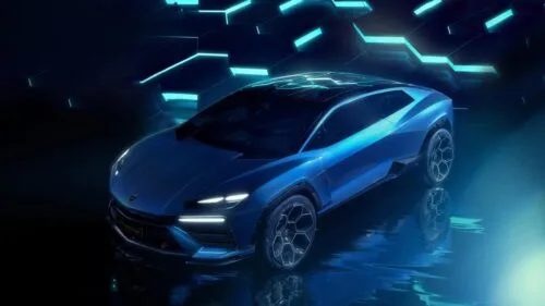 Pierwszy samochód elektryczny Lamborghini wygląda koszmarnie?