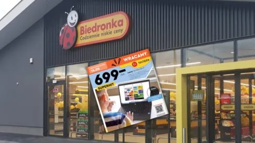 Laptopy za 699 złotych w Biedronce