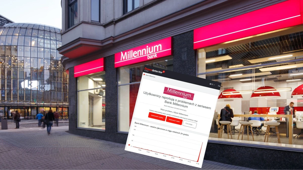 Logowanie do Banku Millennium nie działa -awaria 27.01.2025
