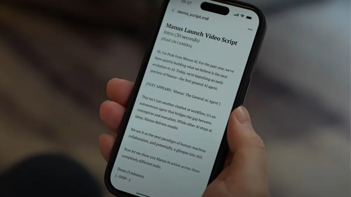 Manus AI – nowy chiński asystent cyfrowy, który już budzi kontrowersje