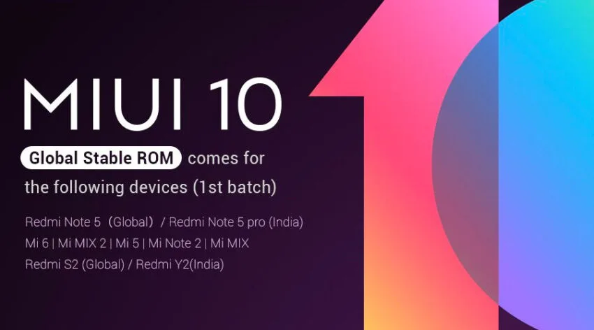 Xiaomi oficjalnie potwierdza, które smartfony otrzymają MIUI 10 Global jeszcze we wrześniu