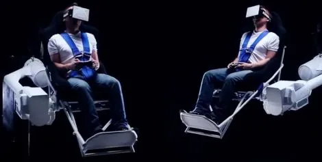 MMOne – fotel dla graczy podwieszony na dźwigu (wideo)