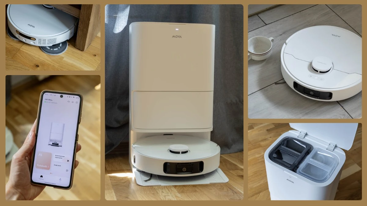 MOVA E40 Ultra – recenzja. Robot sprzątający, który (prawie) wszystko zrobi za Ciebie