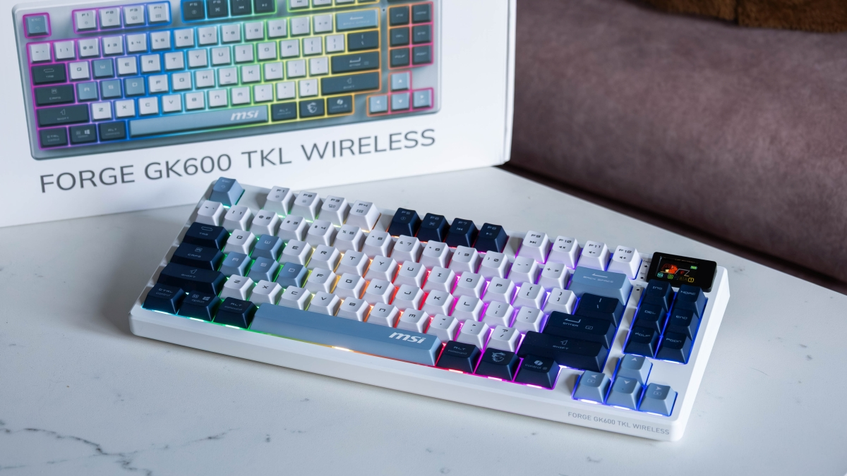 MSI Forge GK600 TKL Wireless – recenzja. Świetna klawiatura za bezcen