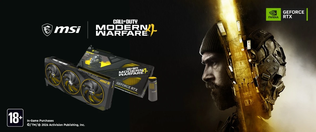 MSI GeForce RTX 5080 COD MW4 EDITION OC