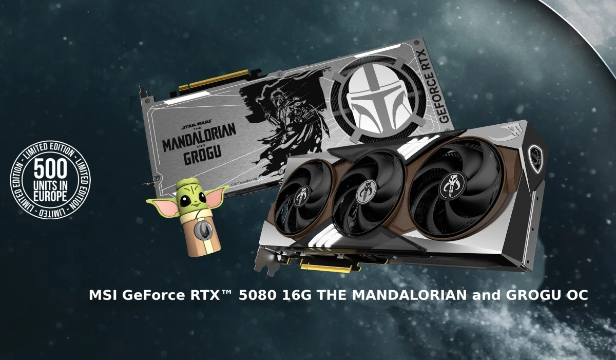 RTX 5080 jak z odległej galaktyki. MSI wypuszcza tylko 500 takich kart