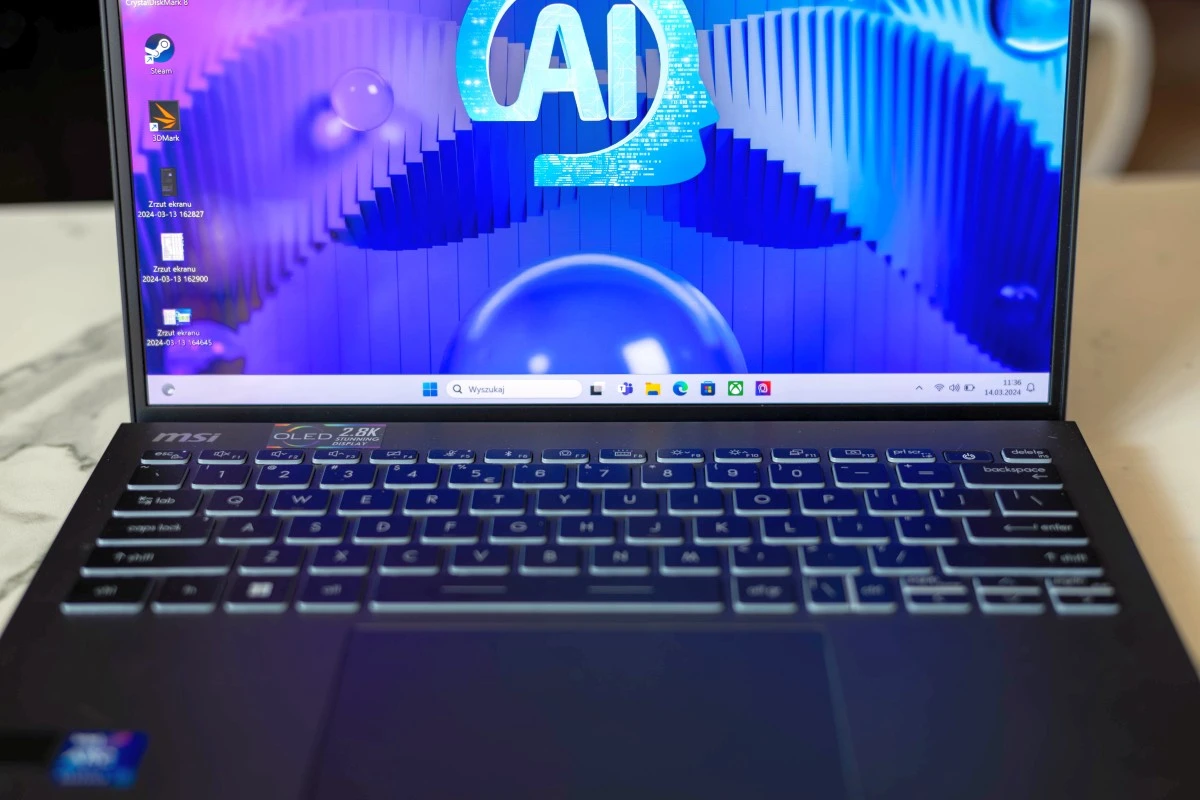 MSI Prestige 13 AI Evo - recenzja