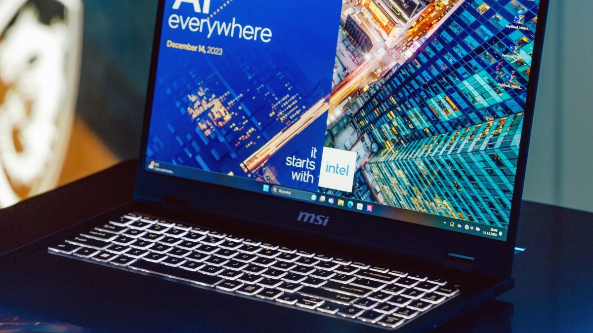 Laptopy ze sztuczną inteligencją. MSI Prestige AI z nowymi układami Intel Core Ultra