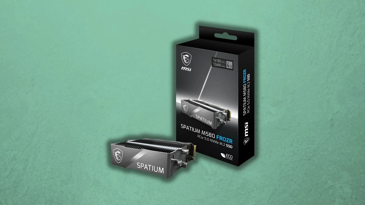 Znajdź dysk wydajniejszy niż ten. Oto kosmiczny MSI Spatium M580 Frozr