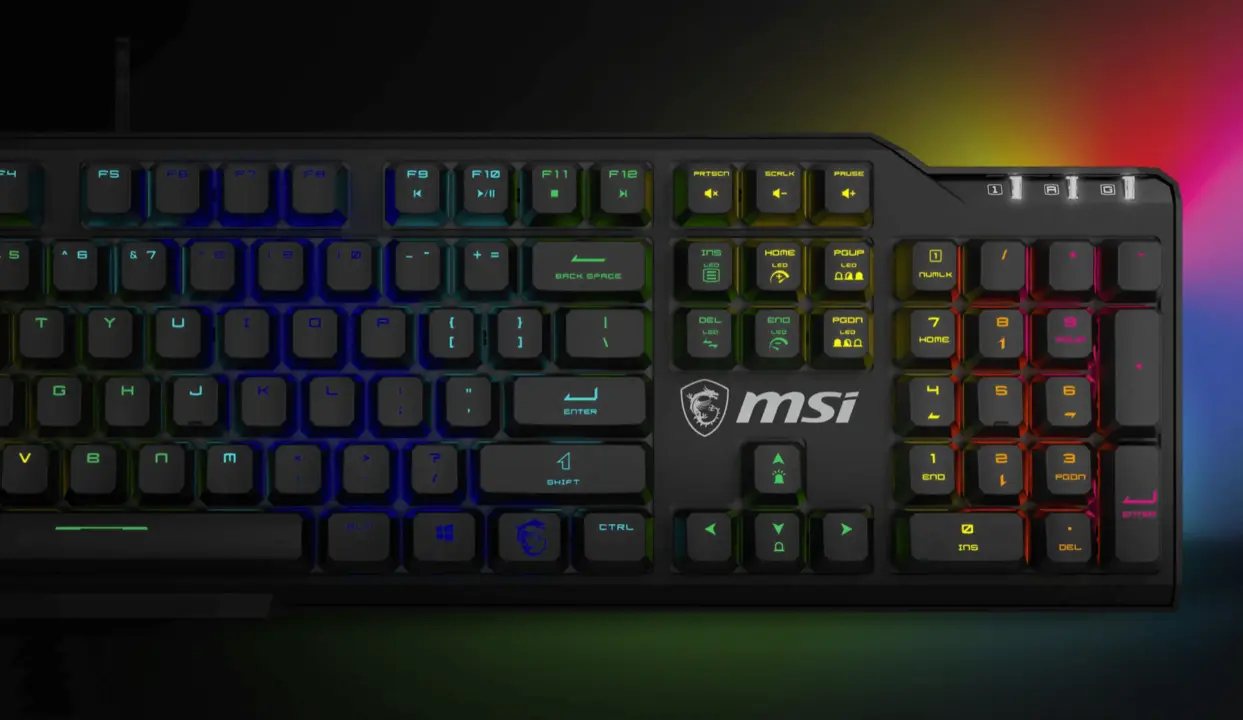 MSI VIGOR GK41: nowa seria mechanicznych klawiatur dla graczy