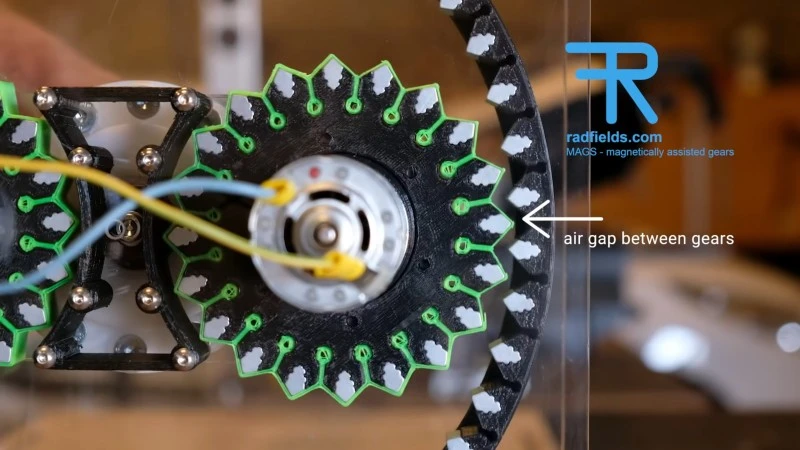Magnetyczne zębatki to rewolucja. Czy tak wygląda przyszłość maszyn?