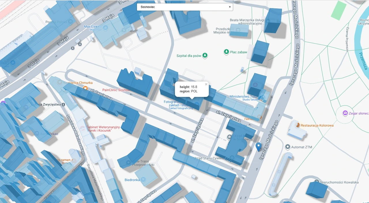 GlobalBuildingAtlas – ta mapa 3D zawiera każdy budynek na Ziemi