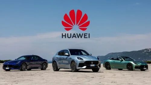 Maserati x Huawei JAC współpraca