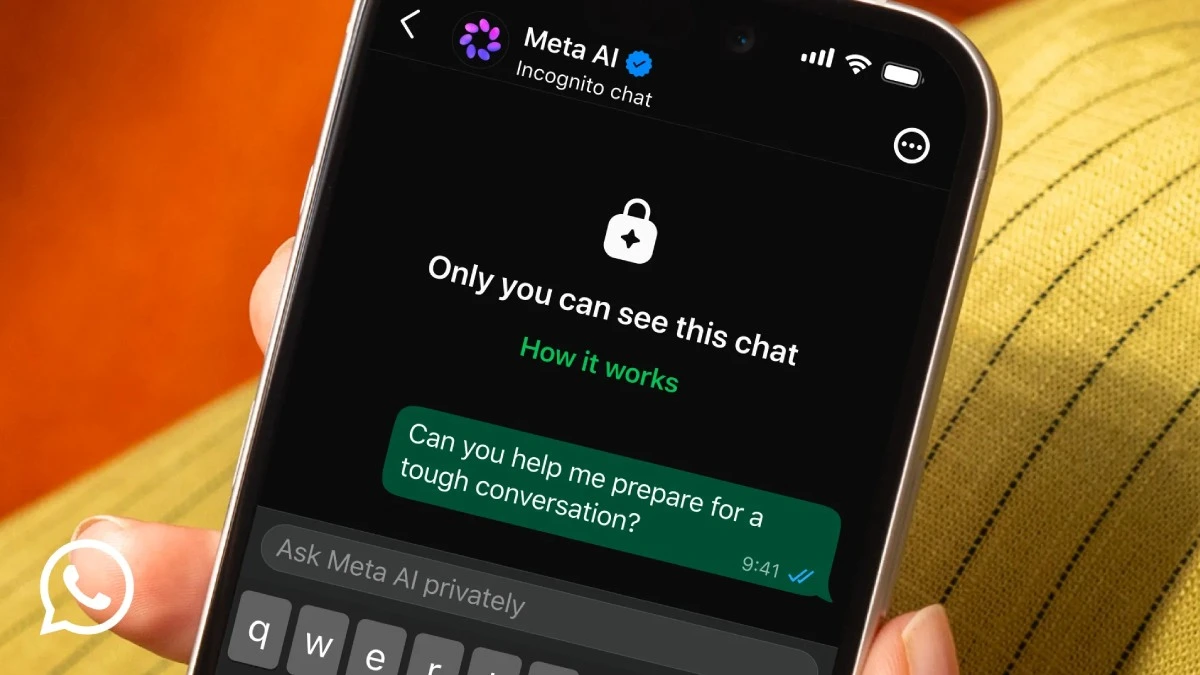 WhatsApp ukrywa rozmowy z AI. Ten tryb wymaże twoje zapytania z serwerów