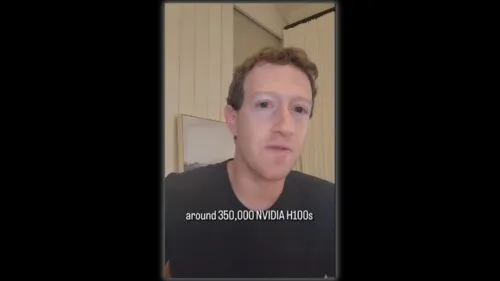 Meta NVIDIA H100 350000