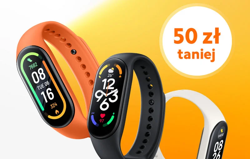 Xiaomi Smart Band 7 taniej o 50 zł. Ruszyła błyskawiczna promocja