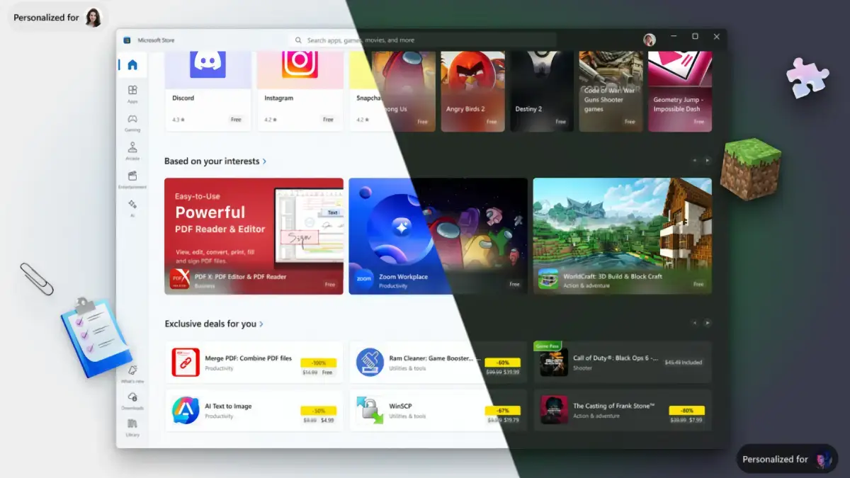 Nowe funkcje w Microsoft Store. Zobacz, co się zmienia